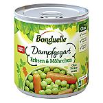 Bonduelle Erbsen mit Möhrchen Dampfgegart 425ml / 300g