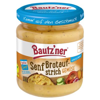 Bautz'ner Senf Brotaufstrich Gemüse Glas 200ml