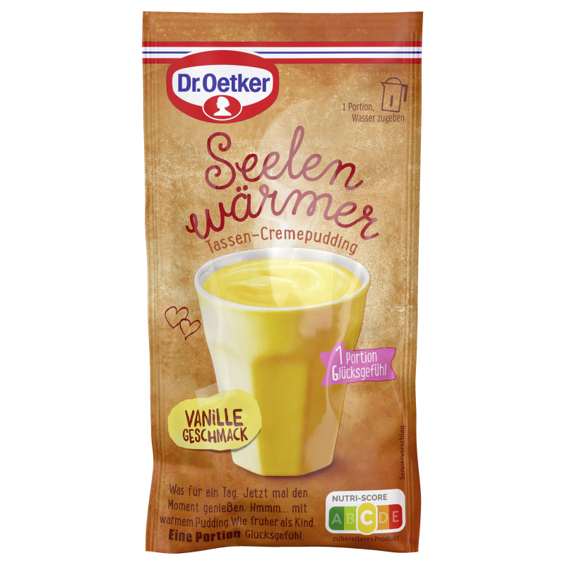 Dr. Oetker Seelenwärmer Pudding Vanille-Gesch 150ml