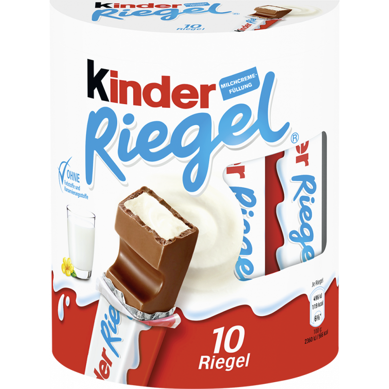 kinder Riegel 10 pack (=210g)