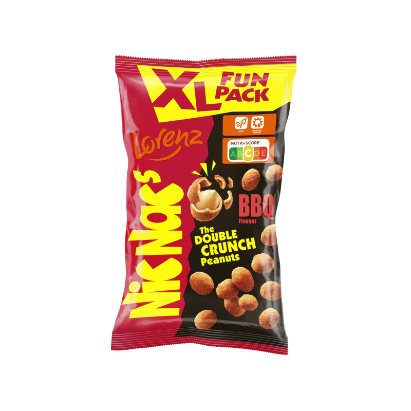 Nicnac's Xl Fun Pack Bbq 170g