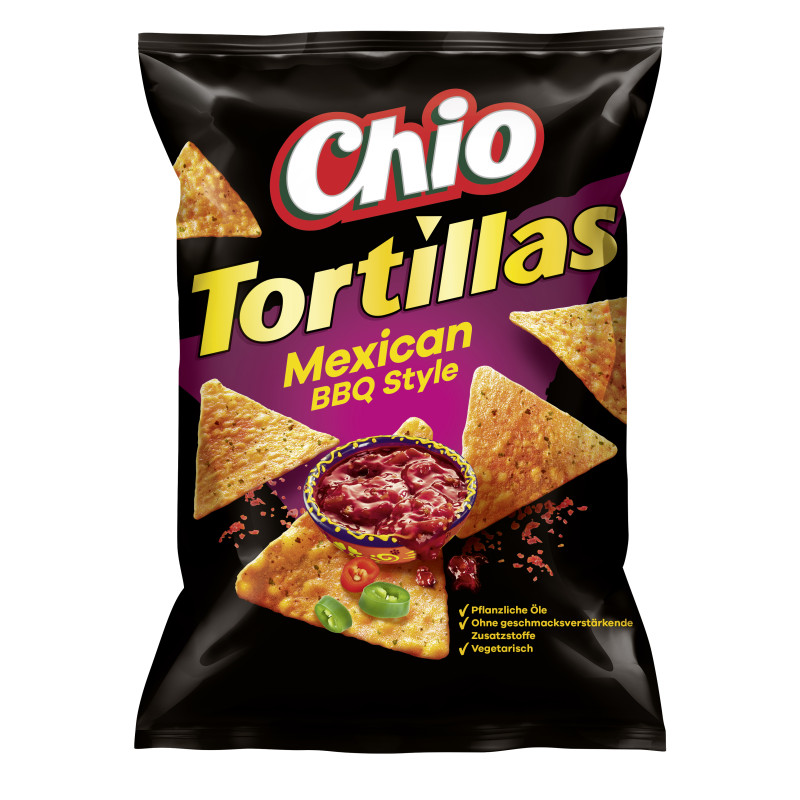 Chio Tortillas Mexican BBQ 110g