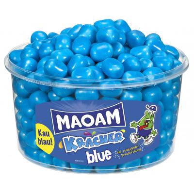 Maoam Chewy Candy Dragees Crack Blue 1200g