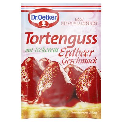 Dr. Oetker Tortenguss Erdbeer 3er 750ml