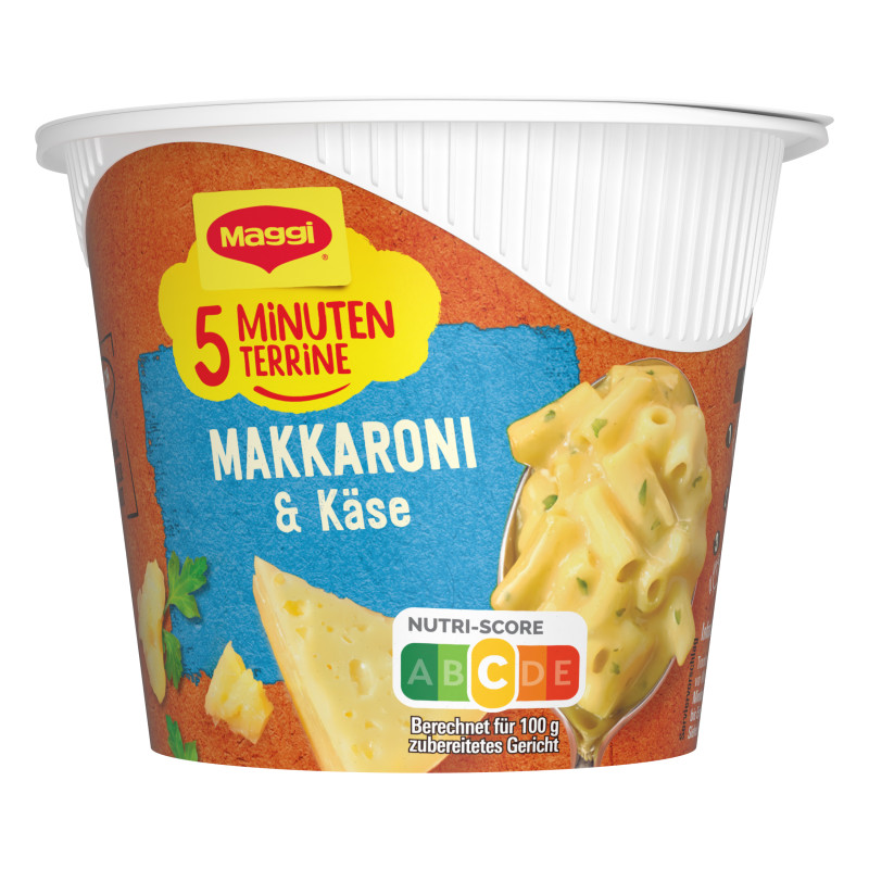 MAGGI 5 MINUTEN TERRINE Makkaroni Käsesauce 63g