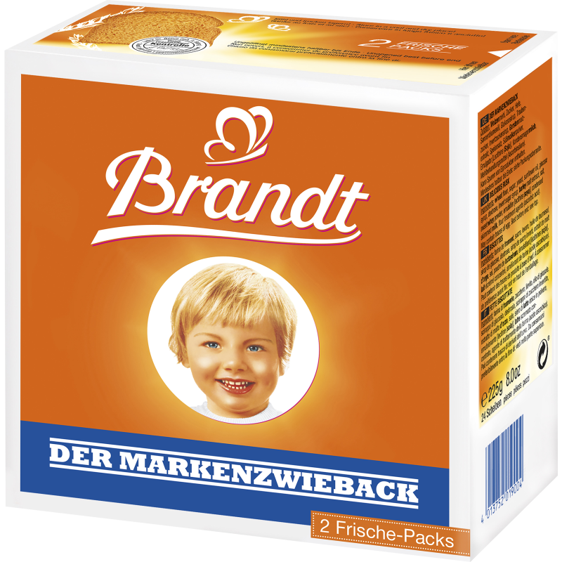 Brandt Der Markenzwieback 225g