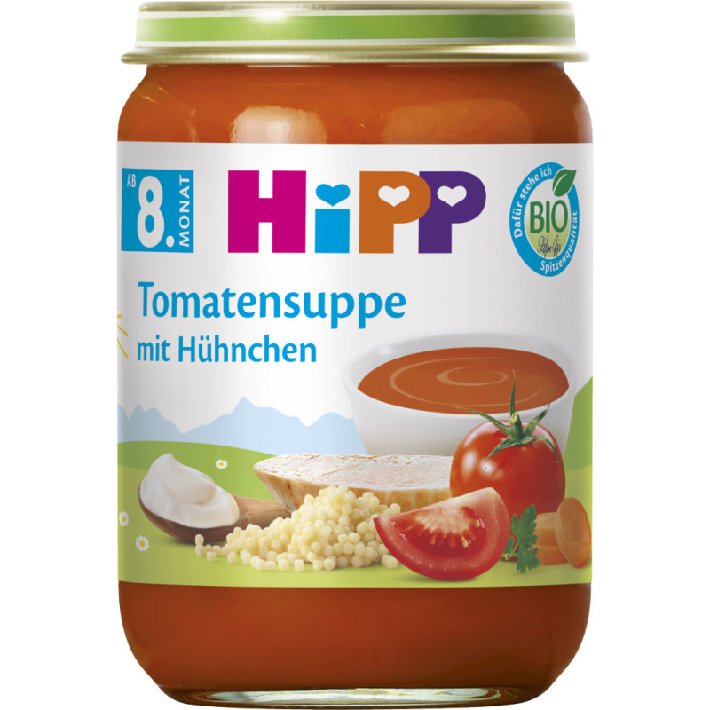 HiPP Tomatensuppe mit Huehnchen 190g