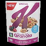 Kelloggs Crunchy Oat Muesli Granola Mixed Berries 320g