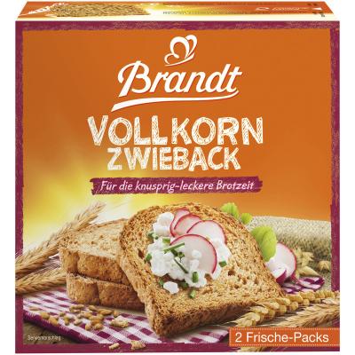 Brandt Whole Grain Rusks 225g