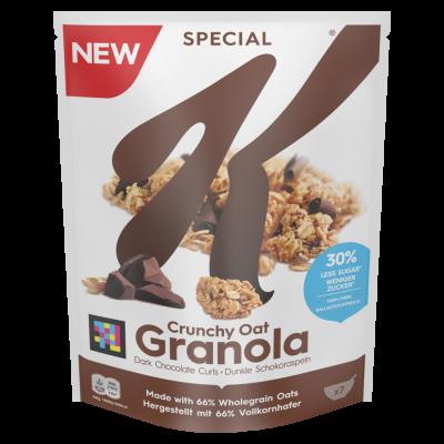 Kelloggs Crunchy Oat Muesli Granola, Dark Coco 320g