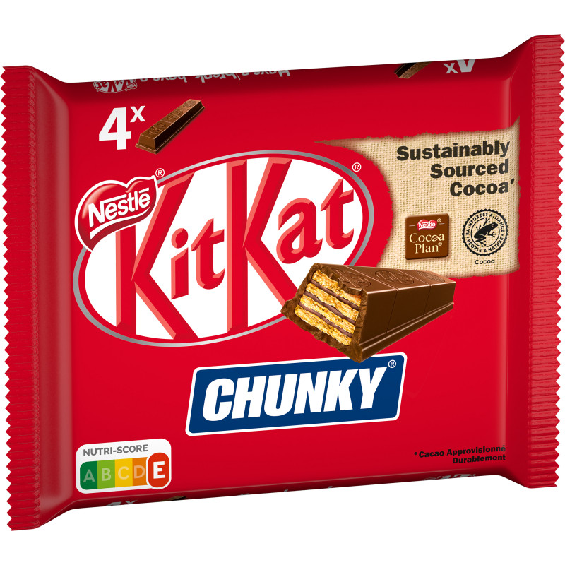 KITKAT CHUNKY Milk 4er Pack (4x40g)