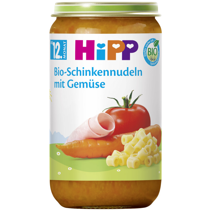 HiPP Schinkennudeln mit Gemuese 250g