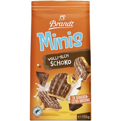 Brandt Minis Milk Chocolate 115g