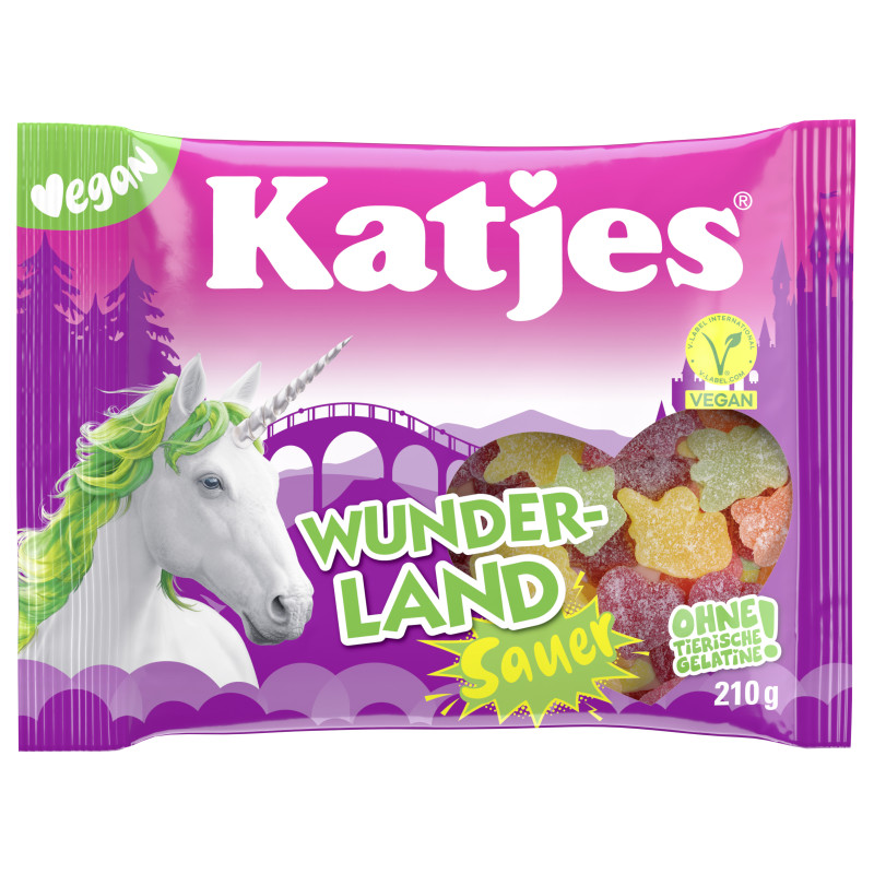 Katjes Wonderland sour 210g