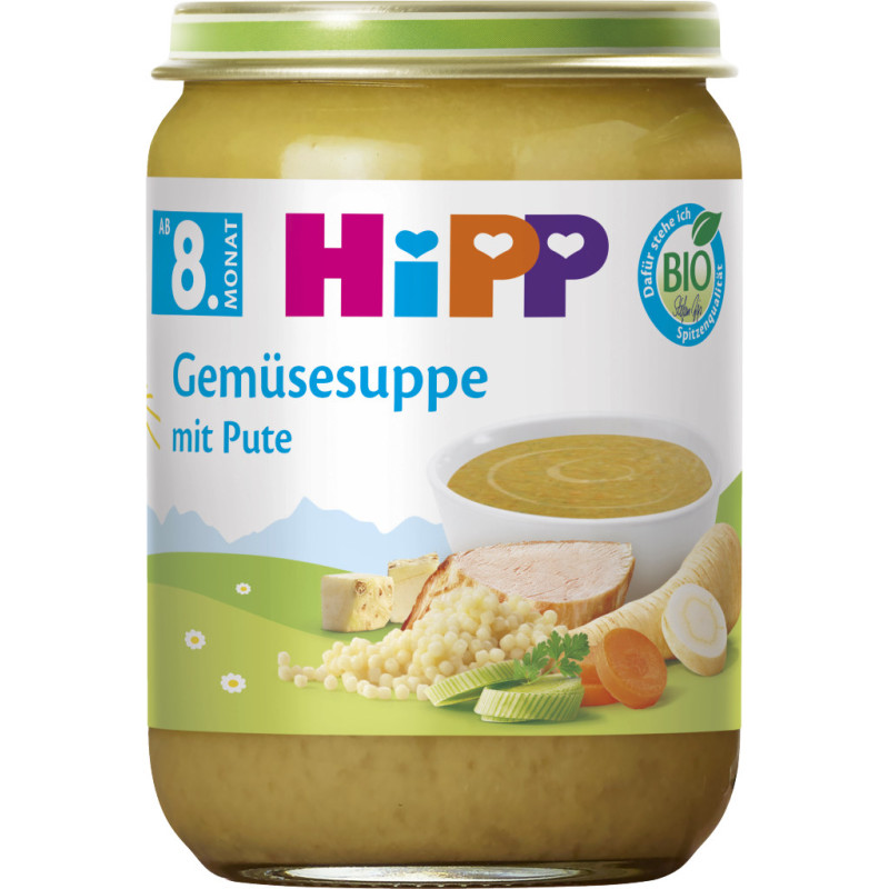 HiPP Gemuesesuppe mit Pute 190g