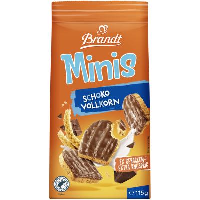 Brandt Minis Chocolate Wholegrain 115g