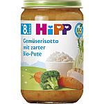 HiPP Vegetable Risotto with Tender Organic Turkey 220g