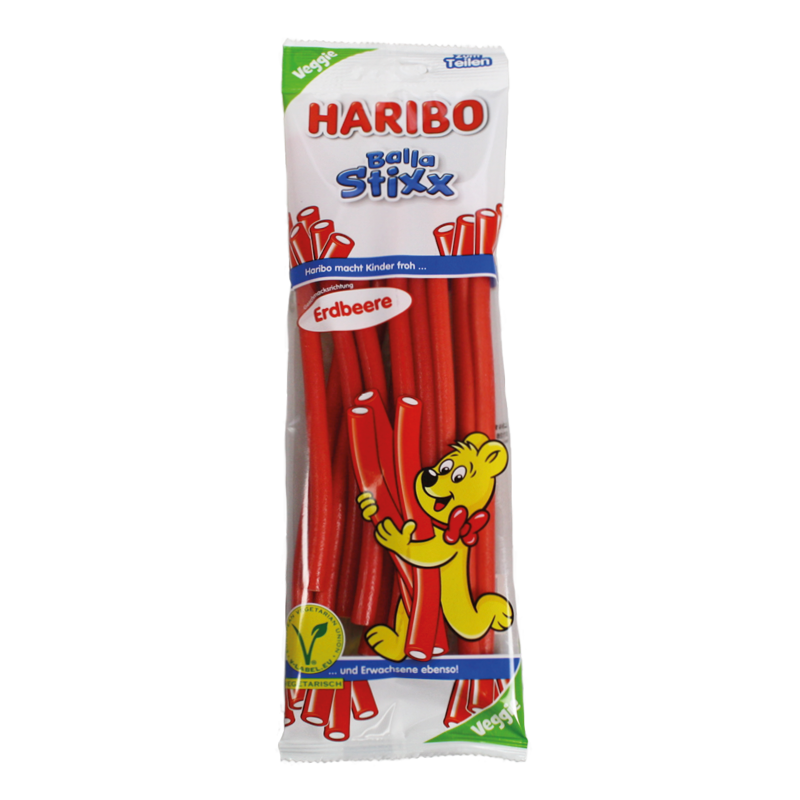 Haribo Balla Stixx Erdbeere 200g