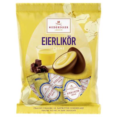 Niederegger Eierlikör Eier in Zartbitter-Schokolade im Beutel 87g
