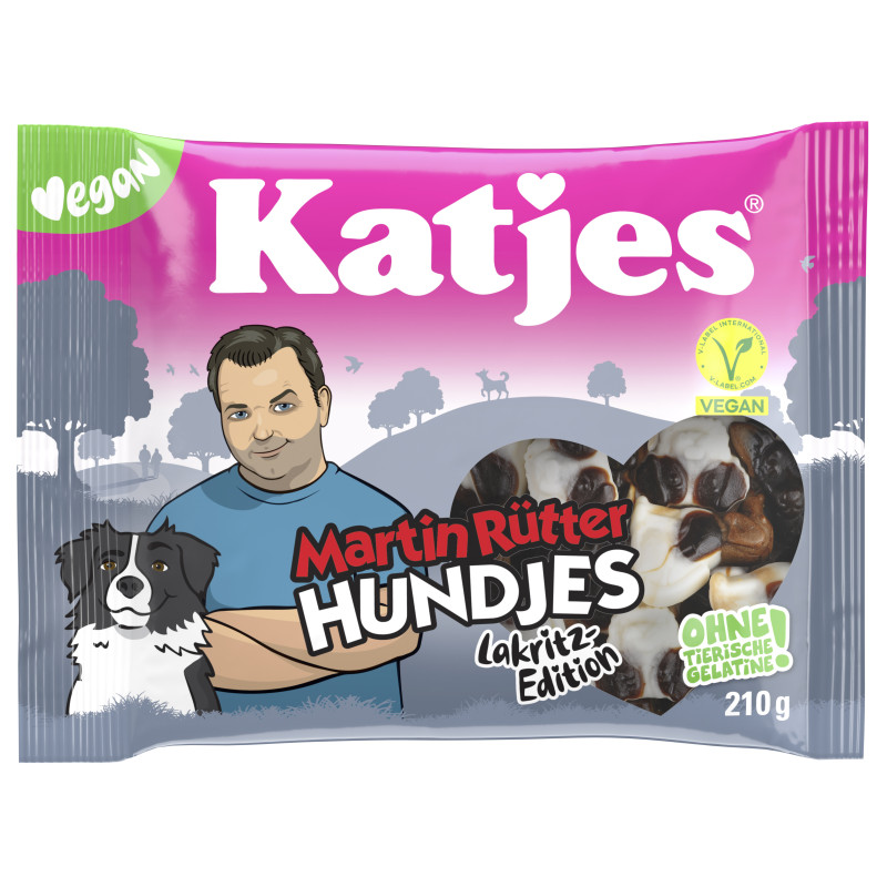 Katjes Hundjes Lakritz 210g