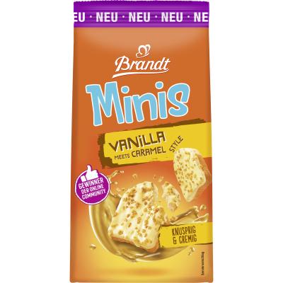 Brandt Minis Vanilla & Caramel 85g