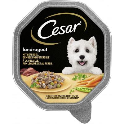 CESAR® Schale Landragout mit Geflügel und Gemüse 150g