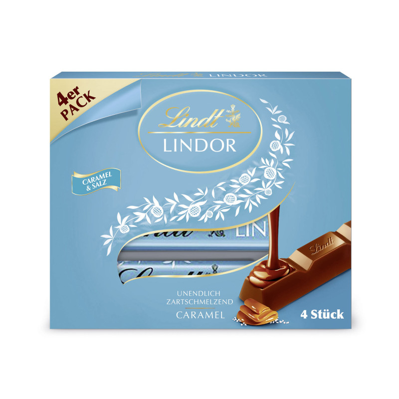 Lindt LINDOR Car.-Salz Multip. 100g