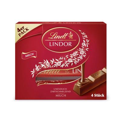 Lindt LINDOR Milch Multipack 100g