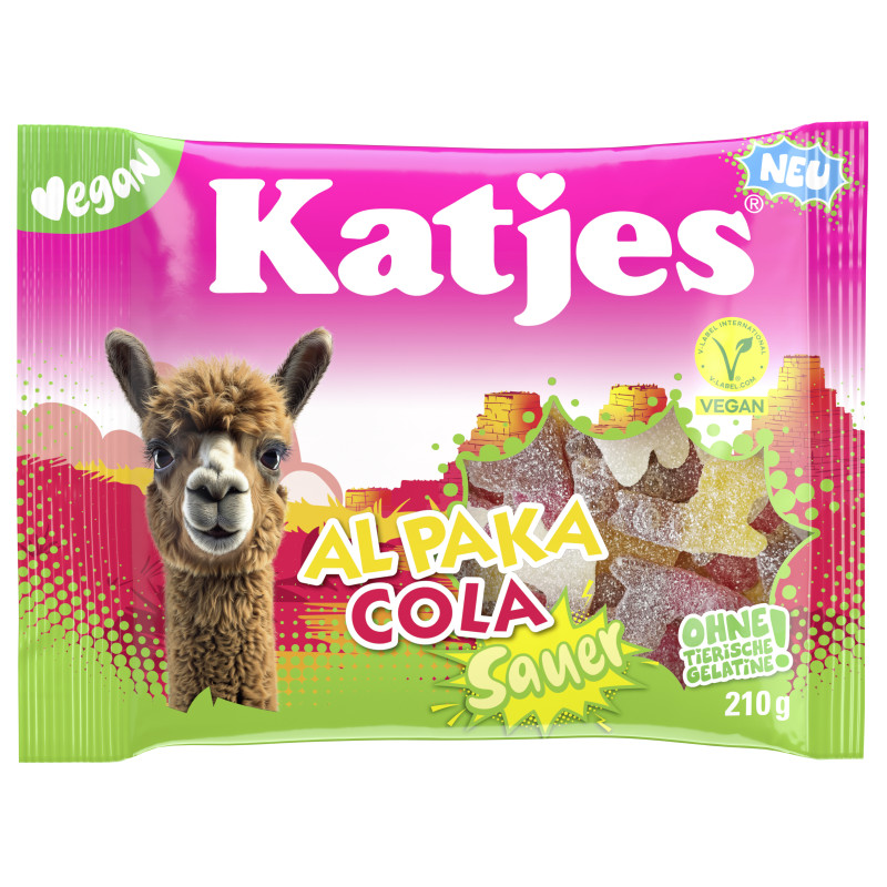 Katjes SAUER Al Paka Cola 210g