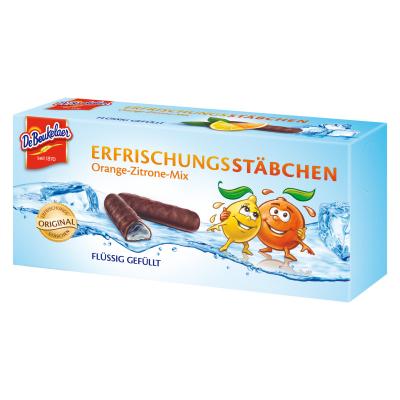 De Beukelaer Erfrischungsstäbchen Orange-Zitrone-Mix 75g