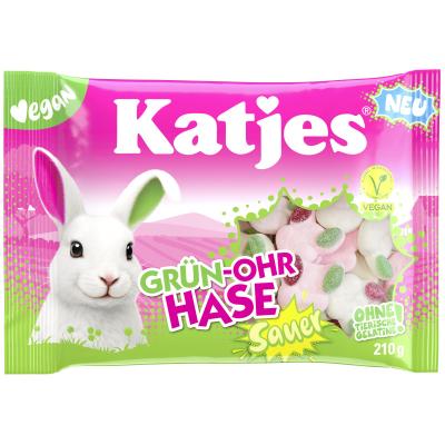Katjes SAUER Grün-Ohr Hase 210g