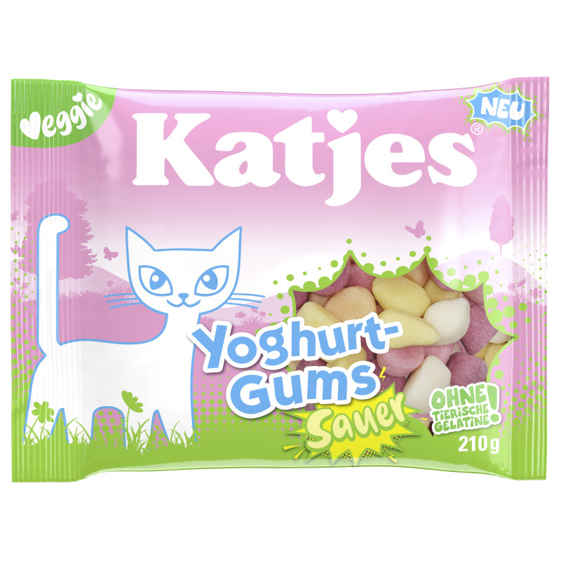 Katjes SAUER Yoghurt Gums 210g