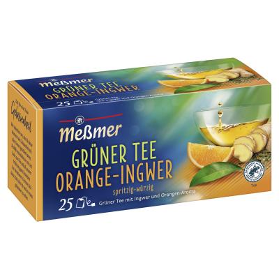 MEßMER Grüner Tee Orange-Ingw. 25er