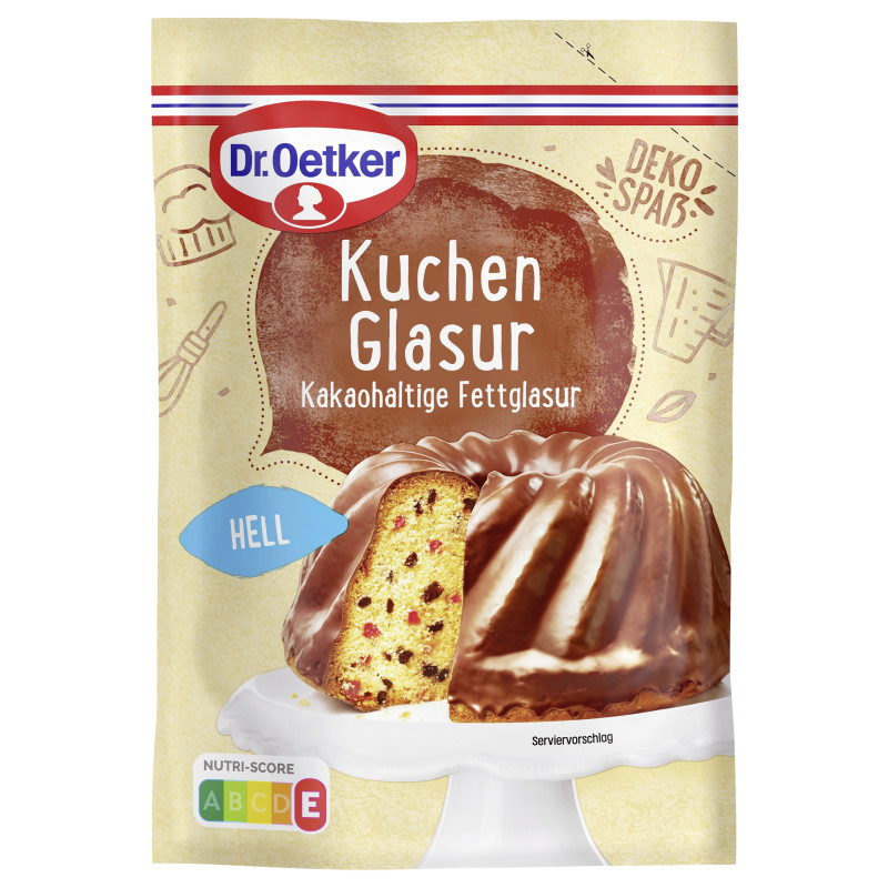 Dr. Oetker Kuchenglasur Hell RAC MB 150g