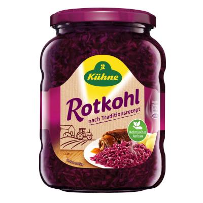 Kühne Rotkohl 720ml Glas 680g