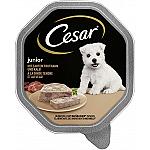 CESAR® Schale Junior mit Truthahn und Kalb 150g