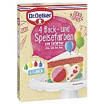 Dr. Oetker 4 Baking and Food Colors 80g