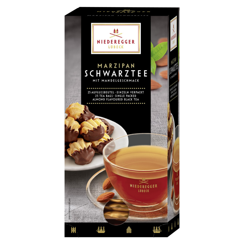 Niederegger Marzipan Schwarztee 43,75g