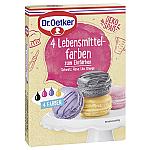 Dr. Oetker 4 Food Colors 80g