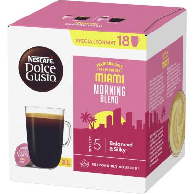 NESCAFE DOLCE GUSTO Miami Morning Blend 18 Capsule = 126g