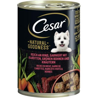 CESAR® NATURAL GOODNESS™ can with beef 400g