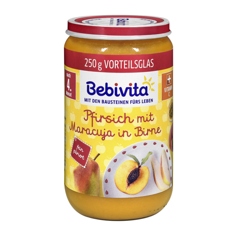 Bebivita Pfirsich mit Maracuja in Apfel 250g