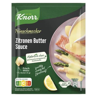 Knorr Feinschmecker Zitronen Butter Sauce ergibt 250 ml