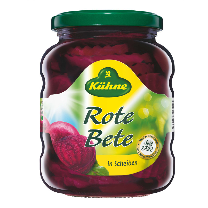 Kühne Rote Bete Scheiben 370ml 330g