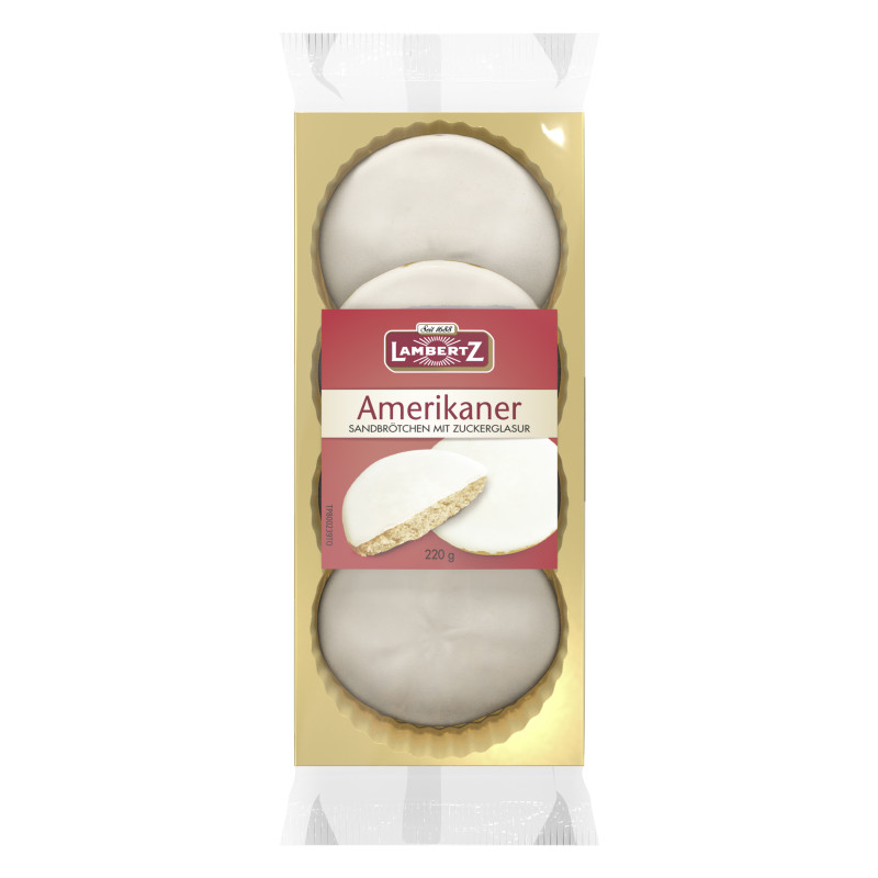 Lambertz Amerikaner glasiert 220g