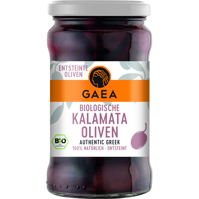 Gäa / Gaea Bio Kalamata Oliven entsteint 160g