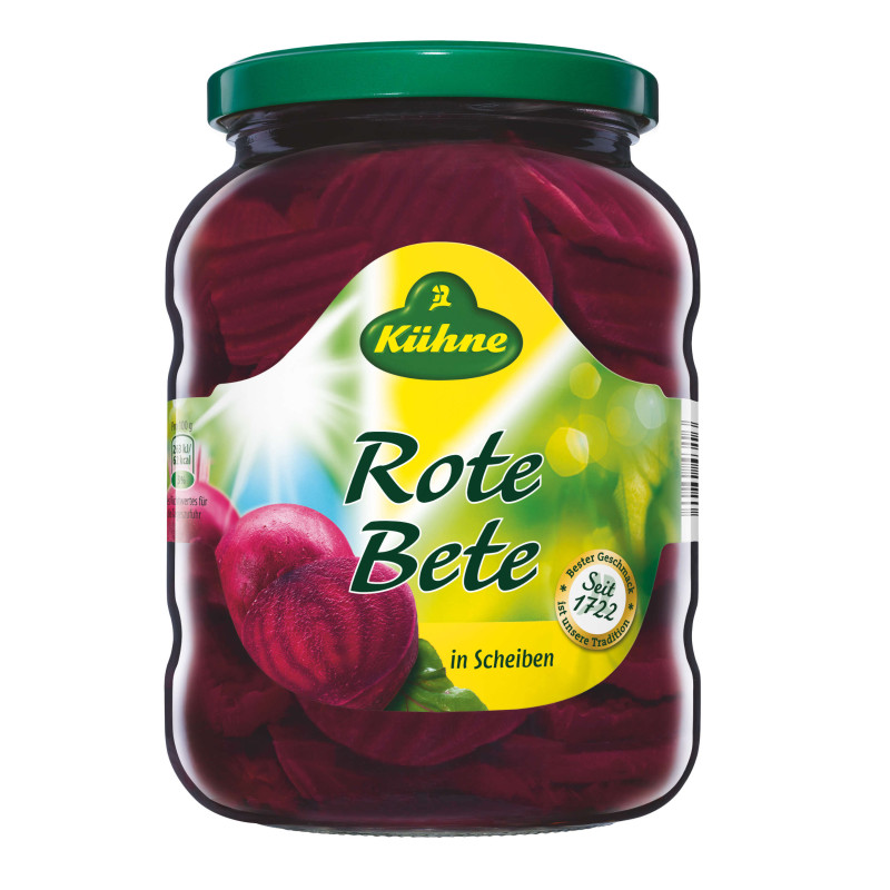 Kühne Rote Bete Scheiben 720ml 670g