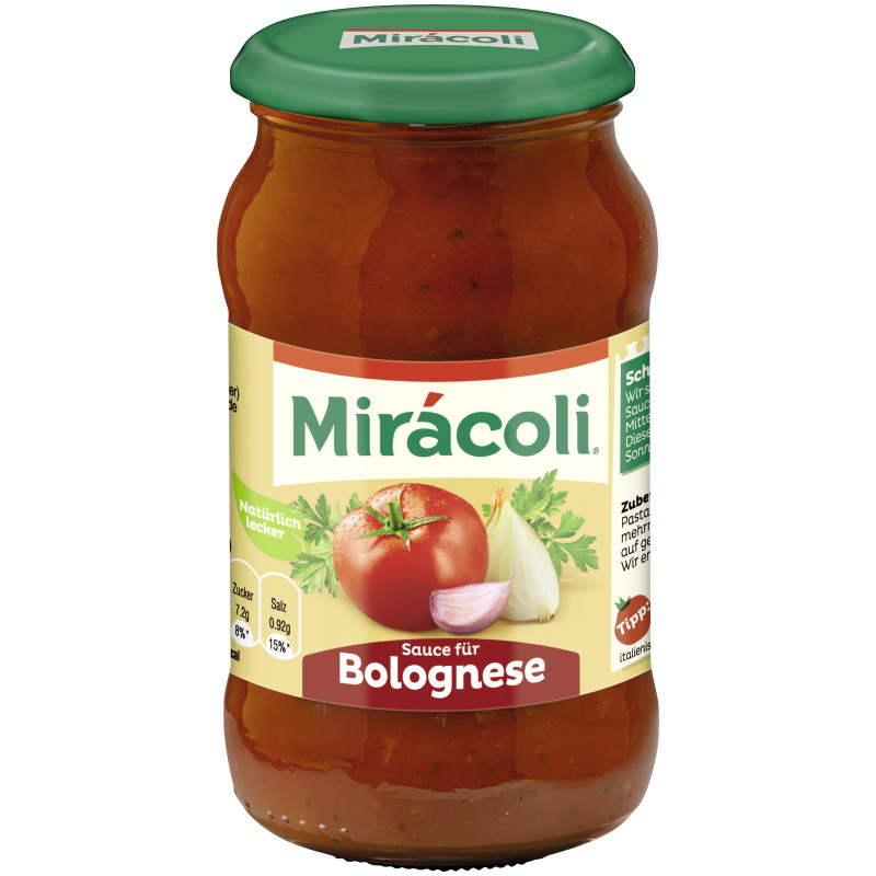MIRACOLI® Pasta Sauce für Bolognese 400g