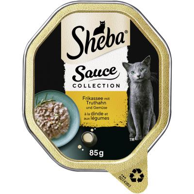 SHEBA® Schale Sauce Collection Frikassee mit Truthahn und Gemüse 85g