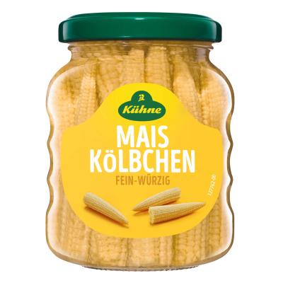 Kühne Maiskölbchen, 212ml Glas 180g